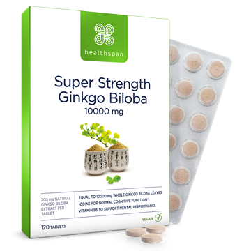 Super Strength Ginkgo Biloba 10,000mg